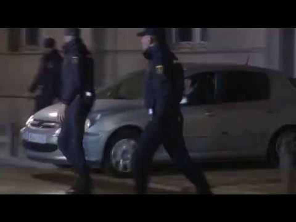 Sortida de Forcadell en direcció a la presó d'Alcalá-Meco