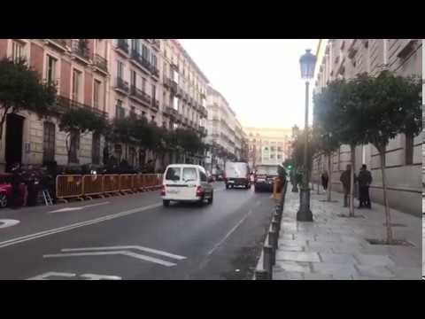 Sortida dels consellers de la presó per declarar