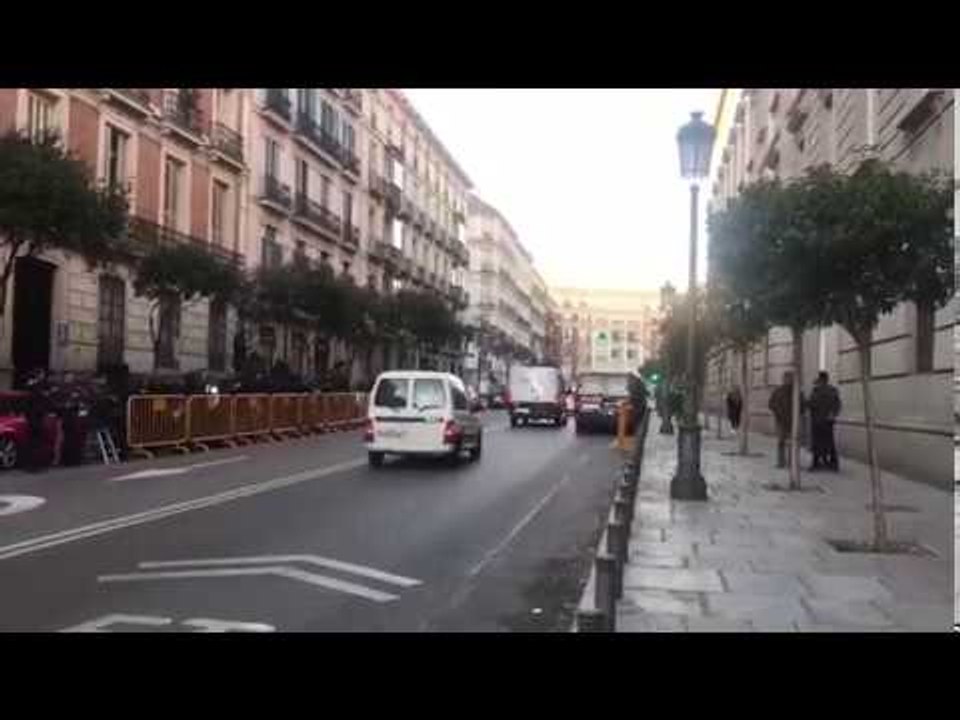 Sortida dels consellers de la presó per declarar