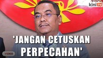 'Ejen perpecahan adalah syaitan' - Sanusi ulas isu Umno-Bersatu