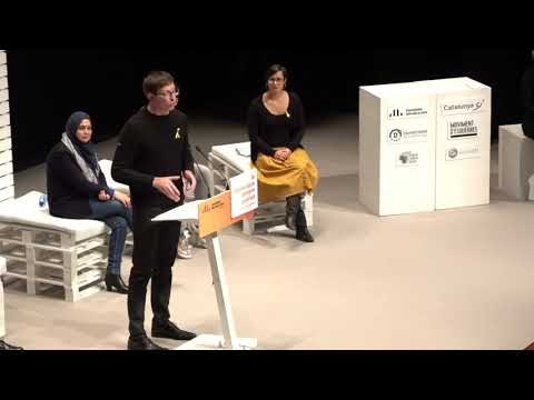 Final de discurs de Carles Mundó a l'inici de campanya