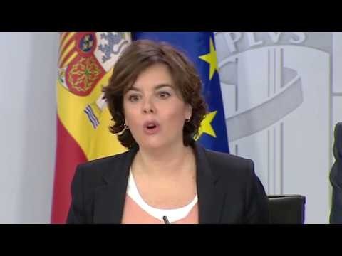Valoració de Soraya Sáenz de Santamaría sobre la manifestació a Brussel·les