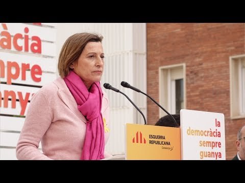 Forcadell explica com està després de sortir de la presó