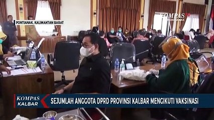 Sebanyak 60 Anggota DPRD Kalbar Dijadwalkan Terima Vaksin Covid-19