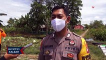 Bhabinkamtibmas di Pontianak Tenggara Bangun Sekat Kanal untuk Antisipasi Karhutla