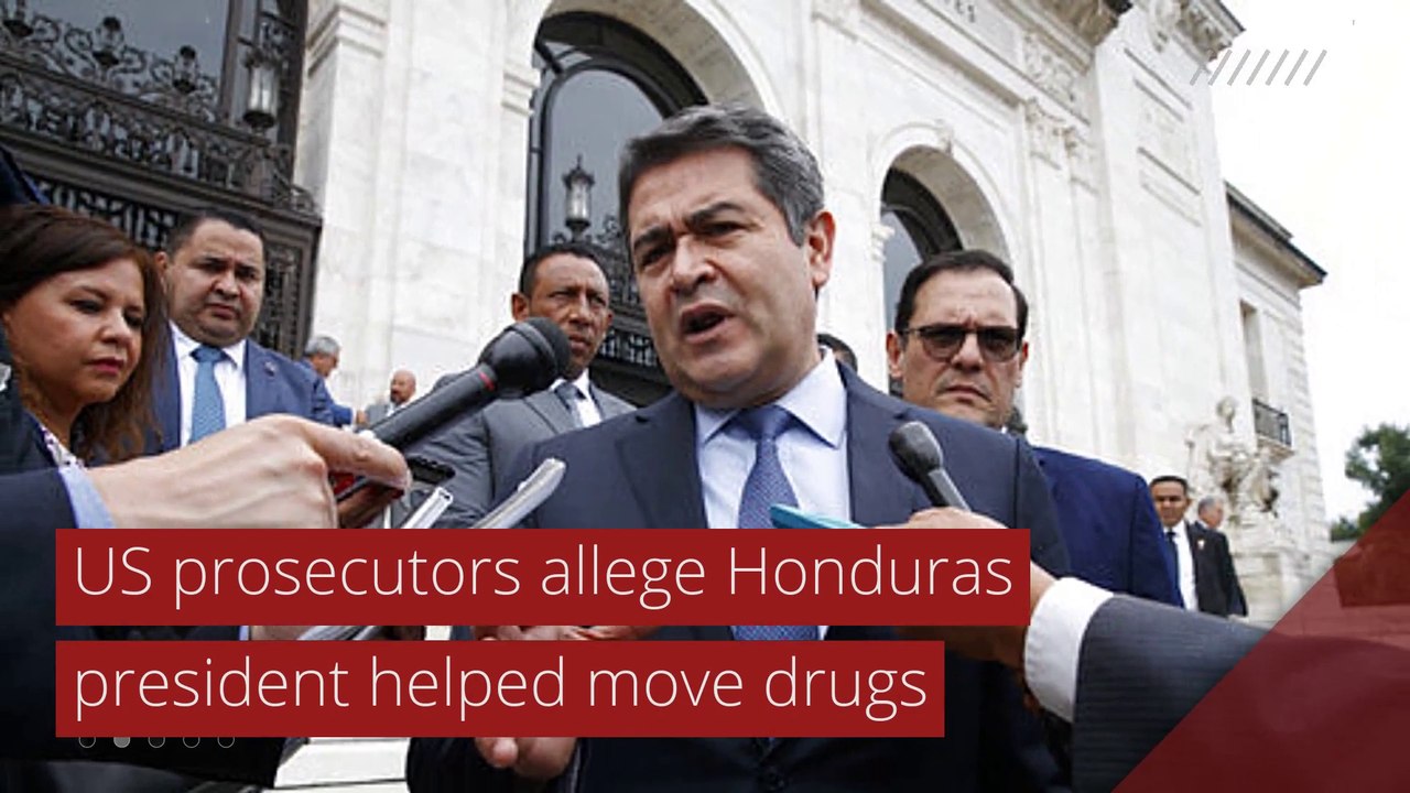 US prosecutors allege Honduras president helped move drugs, and other top stories in international news from March 10, 2021.