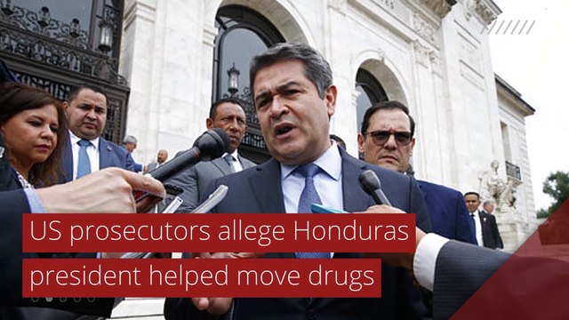 US prosecutors allege Honduras president helped move drugs, and other top stories in international news from March 10, 2021.