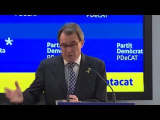 Artur Mas deixa la presidència del PDeCAT