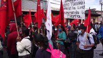 Guatemaltecos protestan por elección a magistrados de máxima corte