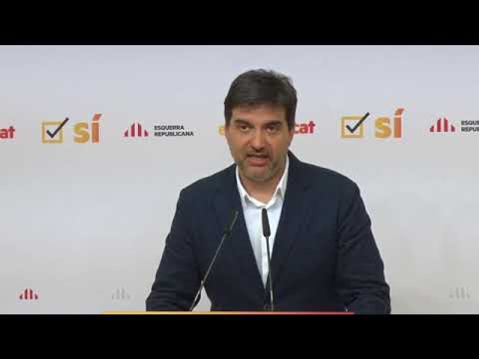 ERC sobre el 'Cas Palau': "Qui hagi d’assumir les responsabilitats, que ho faci”