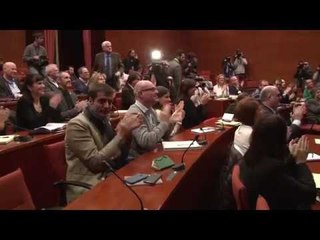 Reunión del grupo parlamentario de JxCAT por videoconferencia