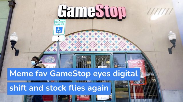 Meme fav GameStop eyes digital shift and stock flies again, and other top stories in technology from March 10, 2021.