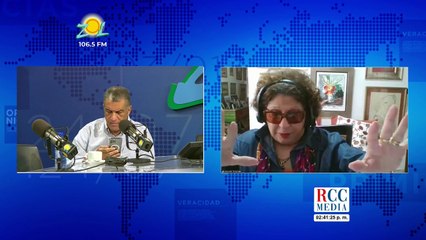 Consuelo Despradel comenta es penoso que le pongan atención después que se encuera frente al Palacio