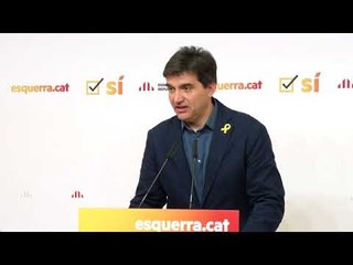 ERC: "L'Estat ha tornat a tenir por de fer el ridícul"