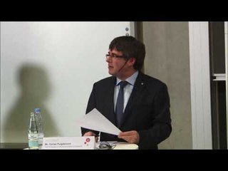 [SUBTITULAT] La conferència de Puigdemont a Dinamarca, en dos minuts