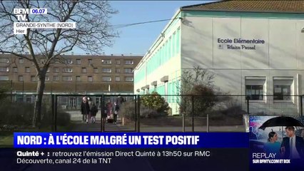 Covid-19: un élève s'est rendu à l'école bien qu'il ait été testé positif