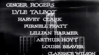 A Shriek In The Night - Full Movie | Ginger Rogers, Lyle Talbot, Harvey Clark, Purnell Pratt part 1/2