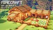 Minecraft- How To Build a Simple Barn for animals
