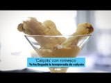  Gastronomia | Platos catalanes | 'Calçots' con romesco  | 15
