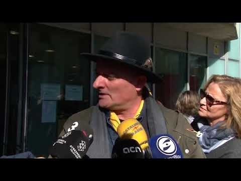 Declaracions de Toni Albà després d'haver declarat per un delicte d'injúries