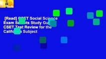 [Read] CSET Social Science Exam Secrets Study Guide: CSET Test Review for the California Subject
