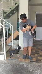 oreo and whammos with daddy