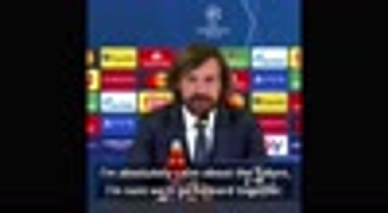 Pirlo confident of Juve future despite Champions League exit