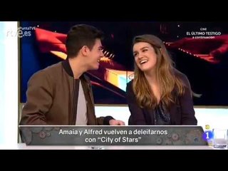 Amaia y Alfred cantan "City of stars" en 'Hora Punta'