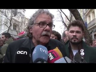 Tardà: "Sólo tienen la fuerza, por eso ganaremos"