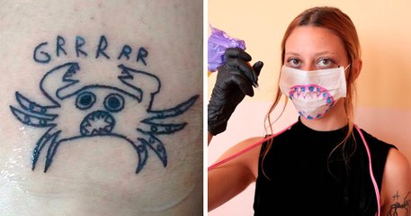 Cette tatoueuse ne sait pas dessiner et pourtant elle a un succès fou