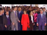 La reina Letizia inaugura ARCO vestida de rojo España