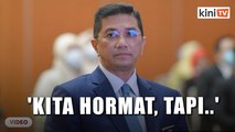 'Kita hormat keputusan Bersatu Terengganu, tapi,..' - Azmin
