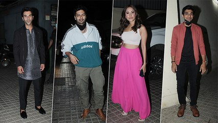 Download Video: Celebrities Attend The Special Screening Of Roohi | Rajkummar Rao