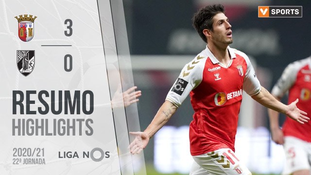 Highlights: SC Braga 3-0 Vitória SC (Liga 20/21 #22)