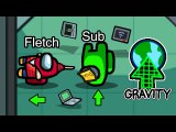New GRAVITY SHIFT Sabotage in Among Us! (Gravity Mod)