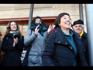 La regidora de la Cup de Reus, ovacionada al sortir del jutjat