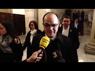 Turull, en direcció a Madrid: "Dissabte a les 10h, segona votació"