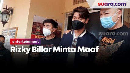 Usai Diperiksa Polisi Kasus Kerumunan, Rizky Billar Minta Maaf