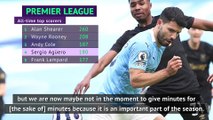 Aguero's City future to be decided at the end of the season - Guardiola