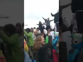 Salutacions feixistes a Baqueira Beret