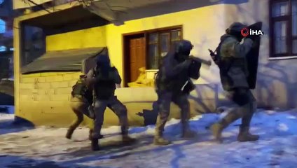 Van merkezli terör operasyonu: 5 gözaltı
