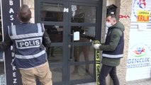 ESKİŞEHİR Eskişehir'de 14 daireli bina, karantinaya alındı