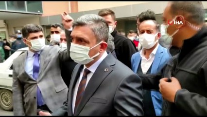 Batman Valisi Şahin yaralıları hastanede ziyaret etti