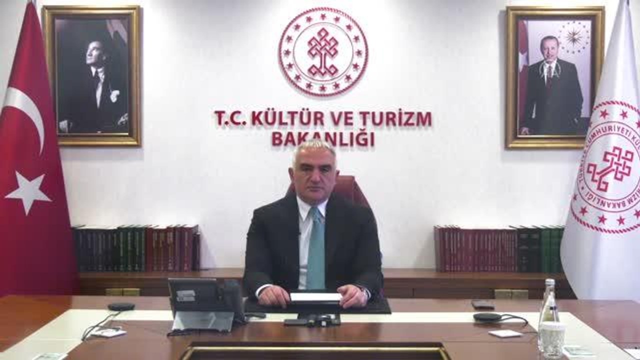 Bakan Ersoy: "Kütüphanelerimiz, arşiv ve müzelerimiz hem milletimizin hafızası, hem de vatan topraklarının barındırdığı muazzam medeniyet mirasının...