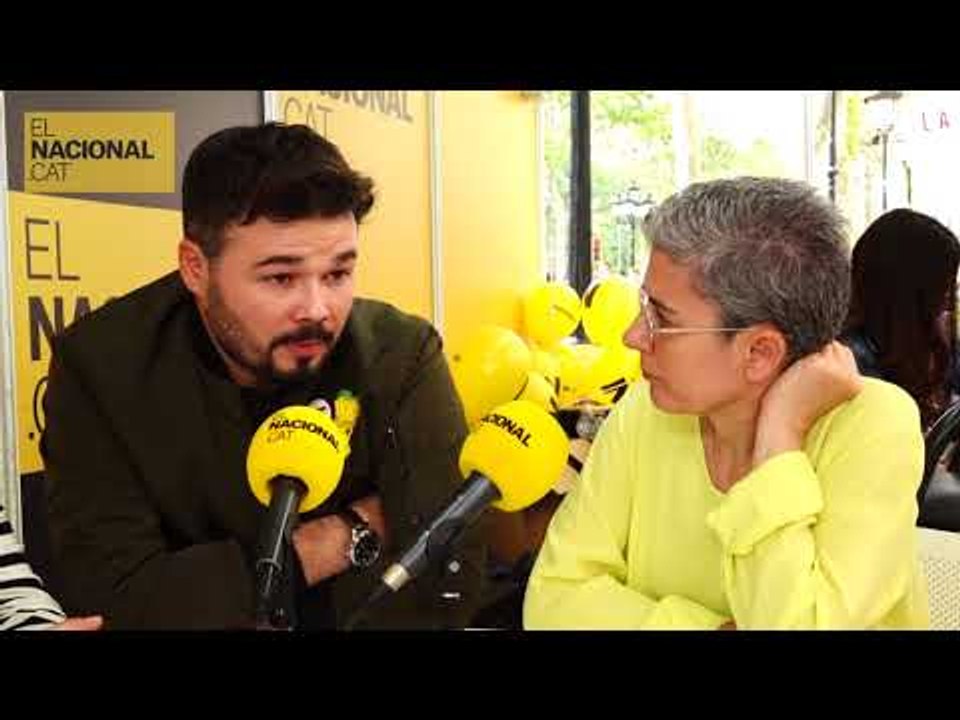 Rufián: ''Aguirre a mi m'ha confesat que sabia que Ignacio González tenia comptes a Suïssa''