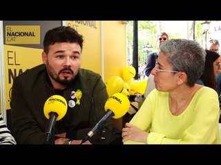 Rufián, sobre els llaços o les samarretes reivindicatives: "Tenim amenaces de la Mesa"