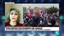 Violences policières en Grèce : des heurts entre manifestants et police à Athènes