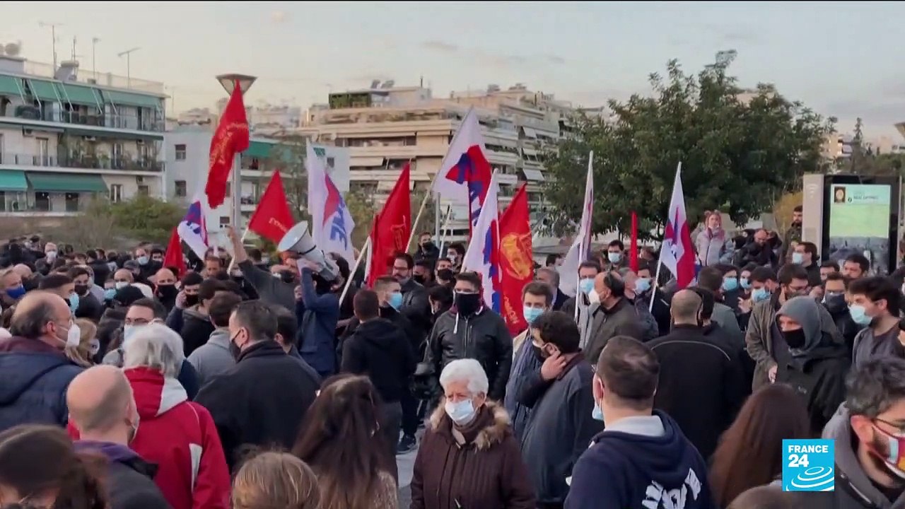 Clashes break out at Greek protest against police brutality