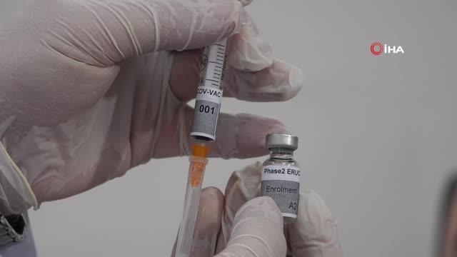 Yerli aşıda gönüllülere 2. doz uygulaması başladı