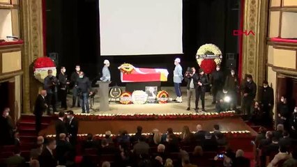 USTA OYUNCU RASİM ÖZTEKİN İÇİN İKİNCİ TÖREN SES TİYATROSU'NDA DÜZENLENDİ -1